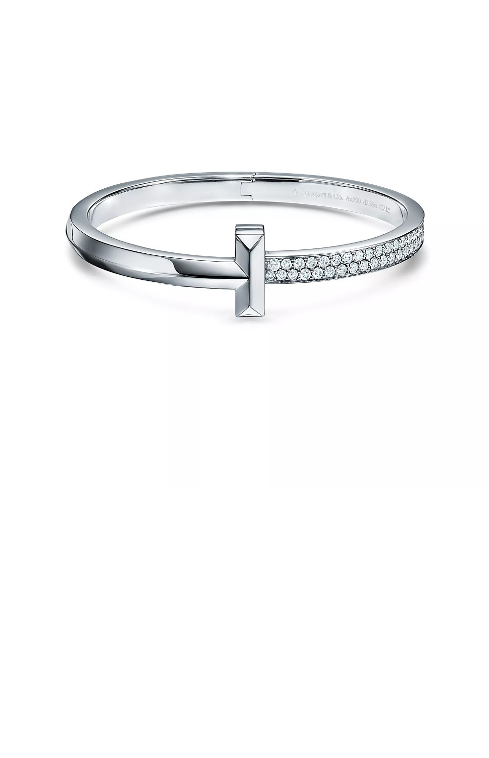 미러급레플리카사이트 | 명품레플리카 전문 쇼핑몰  | 퍼스트원 - T1 와이드 다이아몬드 힌지드 뱅글 > 티파니