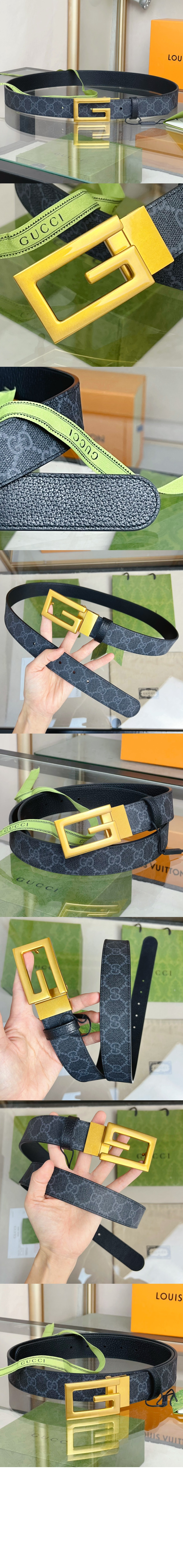 미러급레플리카사이트 | 명품레플리카 전문 쇼핑몰  | 퍼스트원 - 스퀘어 G 버클 리버서블 벨트 626974 > 구찌
