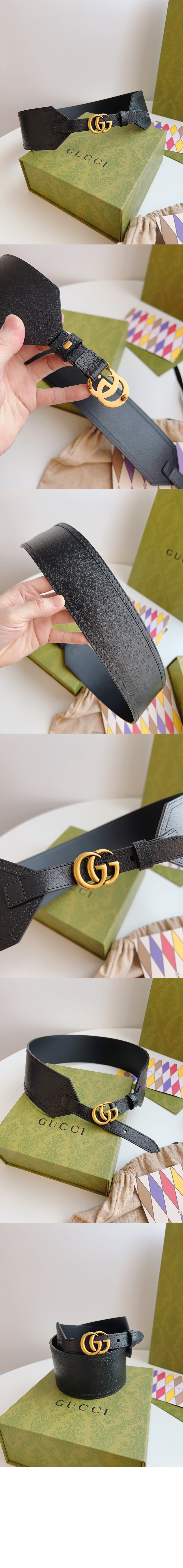 미러급레플리카사이트 | 명품레플리카 전문 쇼핑몰  | 퍼스트원 - GG 마몽 와이드 벨트 699752 > 구찌