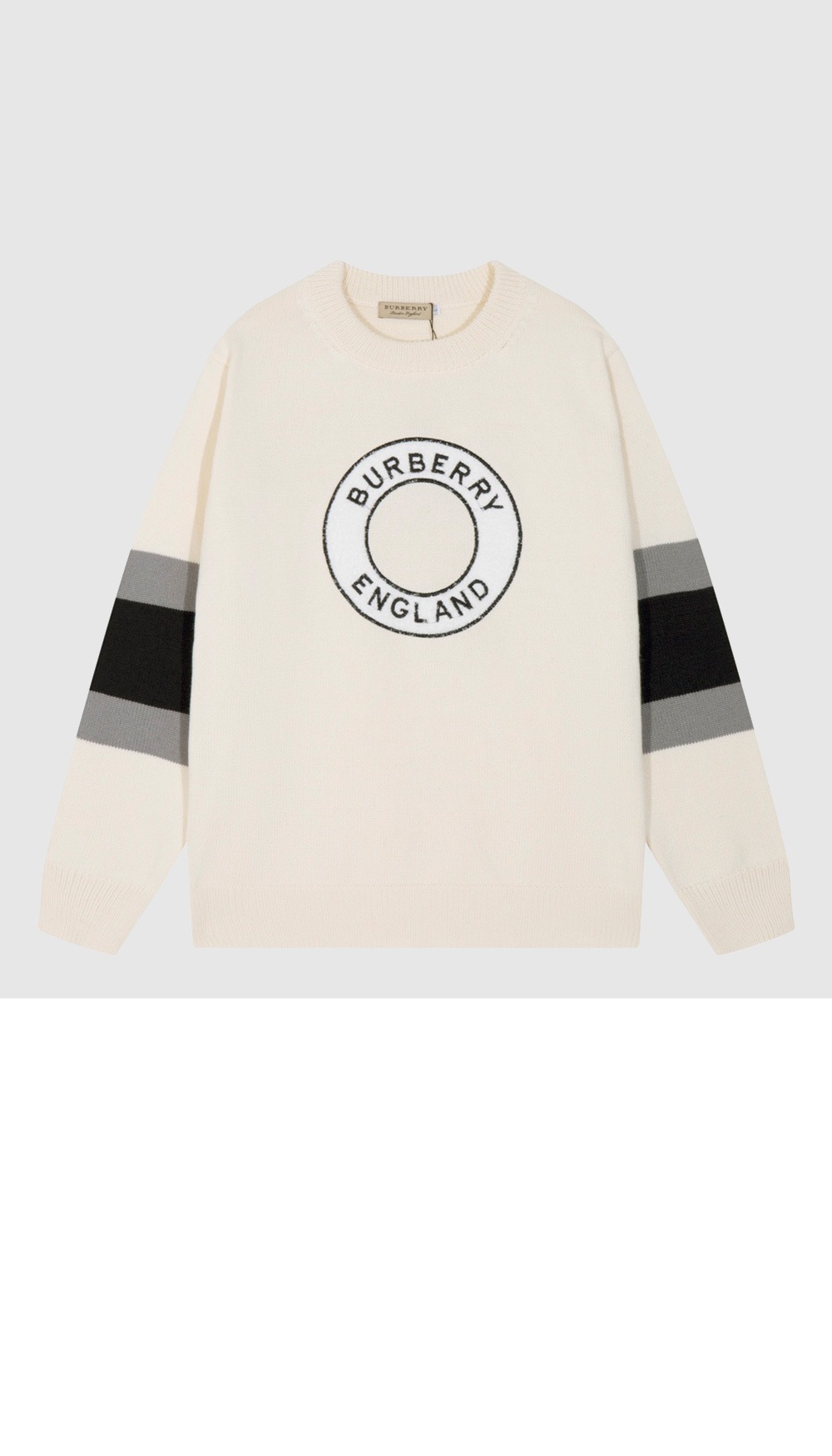 미러급레플리카사이트 | 명품레플리카 전문 쇼핑몰  | 퍼스트원 - 화이트 스냅 버튼 스웨터 > 버버리