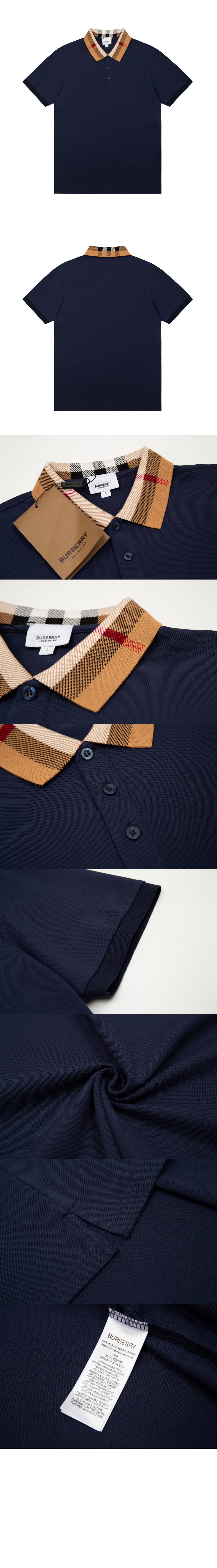 미러급레플리카사이트 | 명품레플리카 전문 쇼핑몰  | 퍼스트원 - 코튼 폴로셔츠 > 버버리
