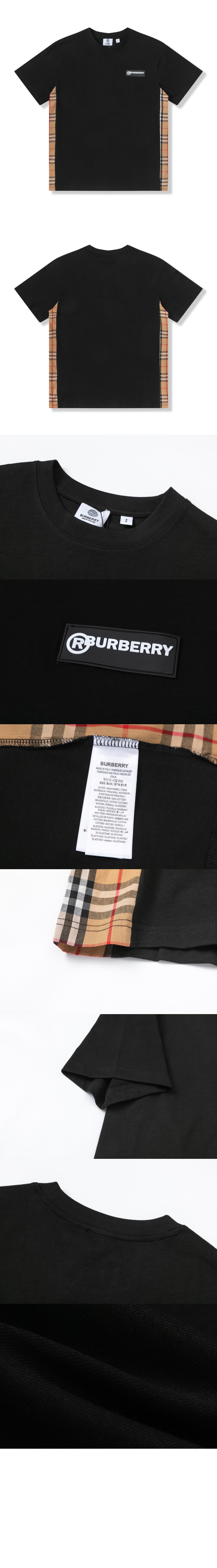 미러급레플리카사이트 | 명품레플리카 전문 쇼핑몰  | 퍼스트원 - 블록 면 티셔츠 > 버버리