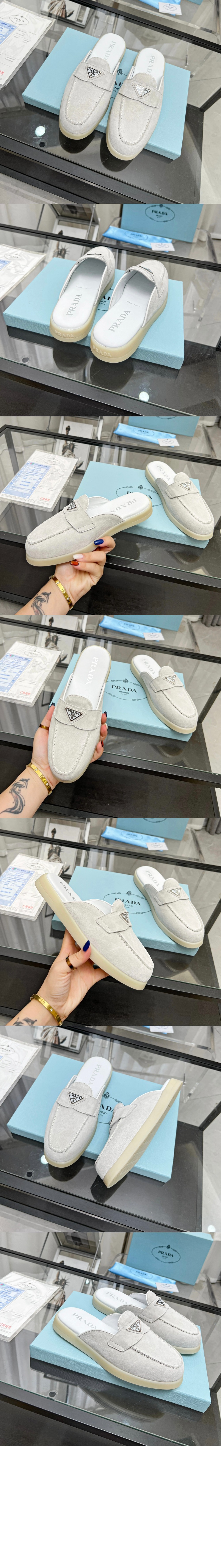 미러급레플리카사이트 | 명품레플리카 전문 쇼핑몰  | 퍼스트원 - 스웨이드 사보트 1D270N > 프라다