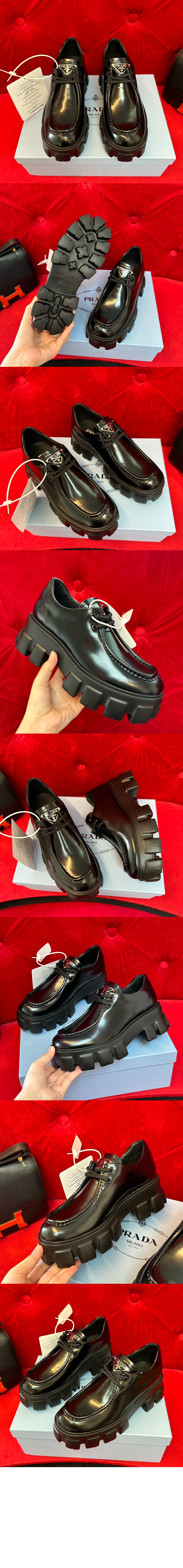 미러급레플리카사이트 | 명품레플리카 전문 쇼핑몰  | 퍼스트원 - 모놀리스 페이던트 로퍼 1E254N > 프라다