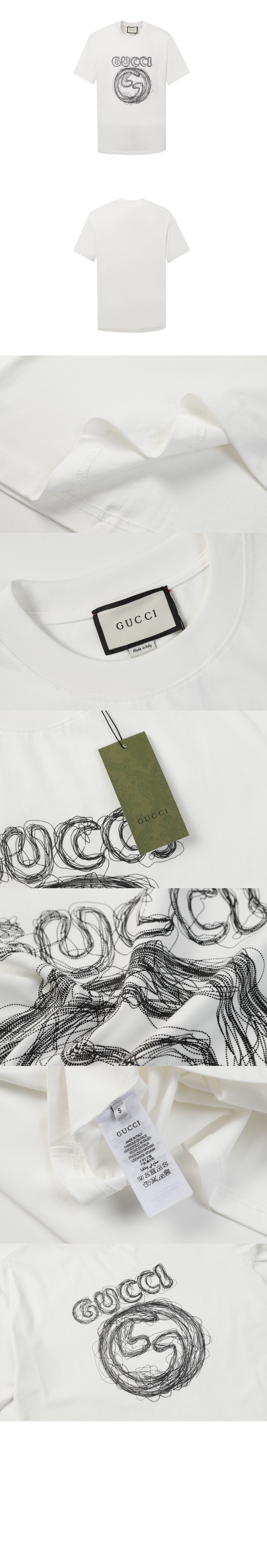 미러급레플리카사이트 | 명품레플리카 전문 쇼핑몰  | 퍼스트원 - 프린트 면 티셔츠 > 구찌