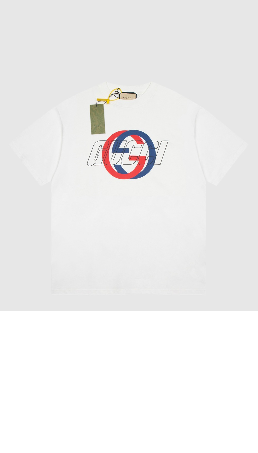 미러급레플리카사이트 | 명품레플리카 전문 쇼핑몰  | 퍼스트원 - 로고 프린트 반팔 > 구찌