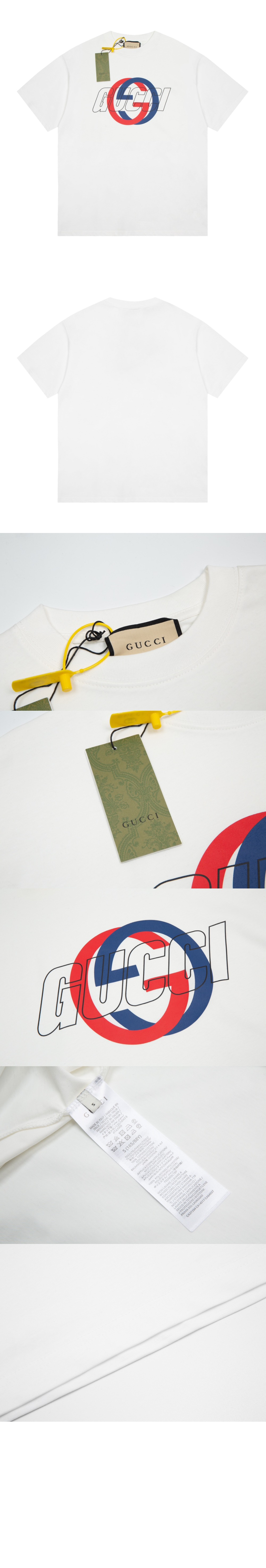 미러급레플리카사이트 | 명품레플리카 전문 쇼핑몰  | 퍼스트원 - 로고 프린트 반팔 > 구찌