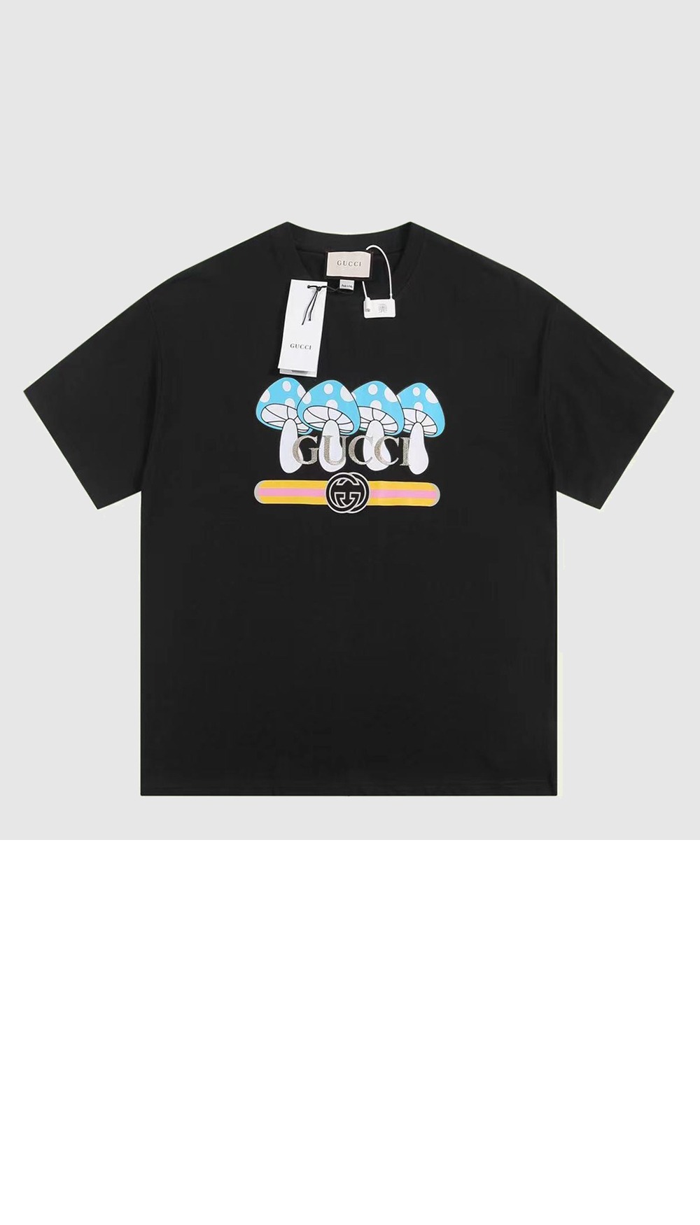 미러급레플리카사이트 | 명품레플리카 전문 쇼핑몰  | 퍼스트원 - 프린트 면 티셔츠 > 구찌