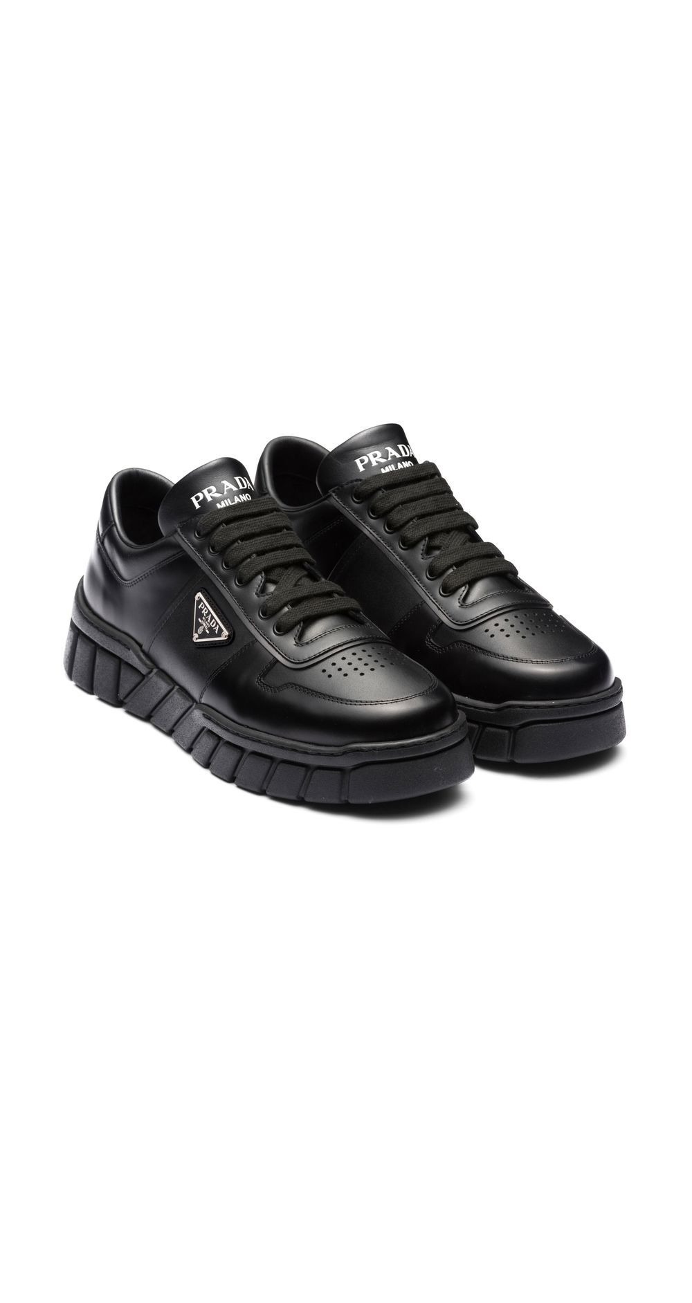 미러급레플리카사이트 | 명품레플리카 전문 쇼핑몰  | 퍼스트원 - 로고 장식 로우탑 스니커즈 1E136N > 프라다