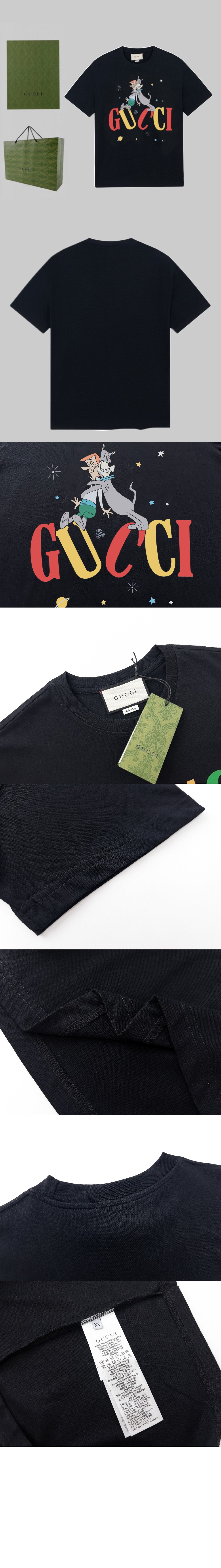 미러급레플리카사이트 | 명품레플리카 전문 쇼핑몰  | 퍼스트원 - 프린트 면 티셔츠 > 구찌