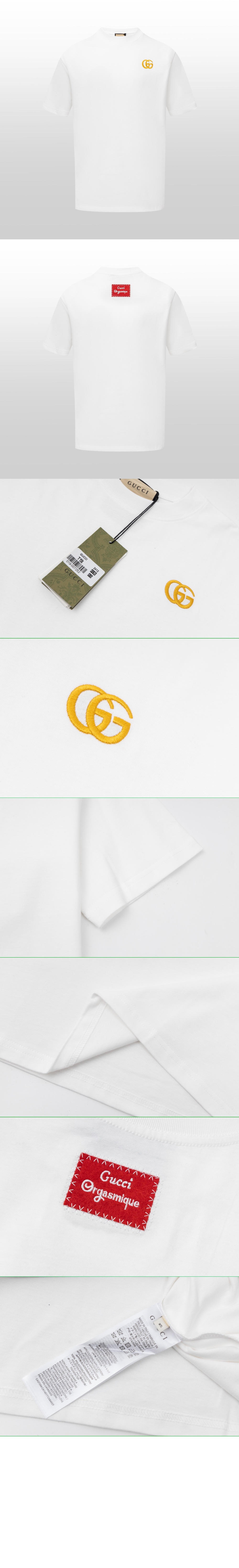 미러급레플리카사이트 | 명품레플리카 전문 쇼핑몰  | 퍼스트원 - 로고 프린트 반팔 > 구찌