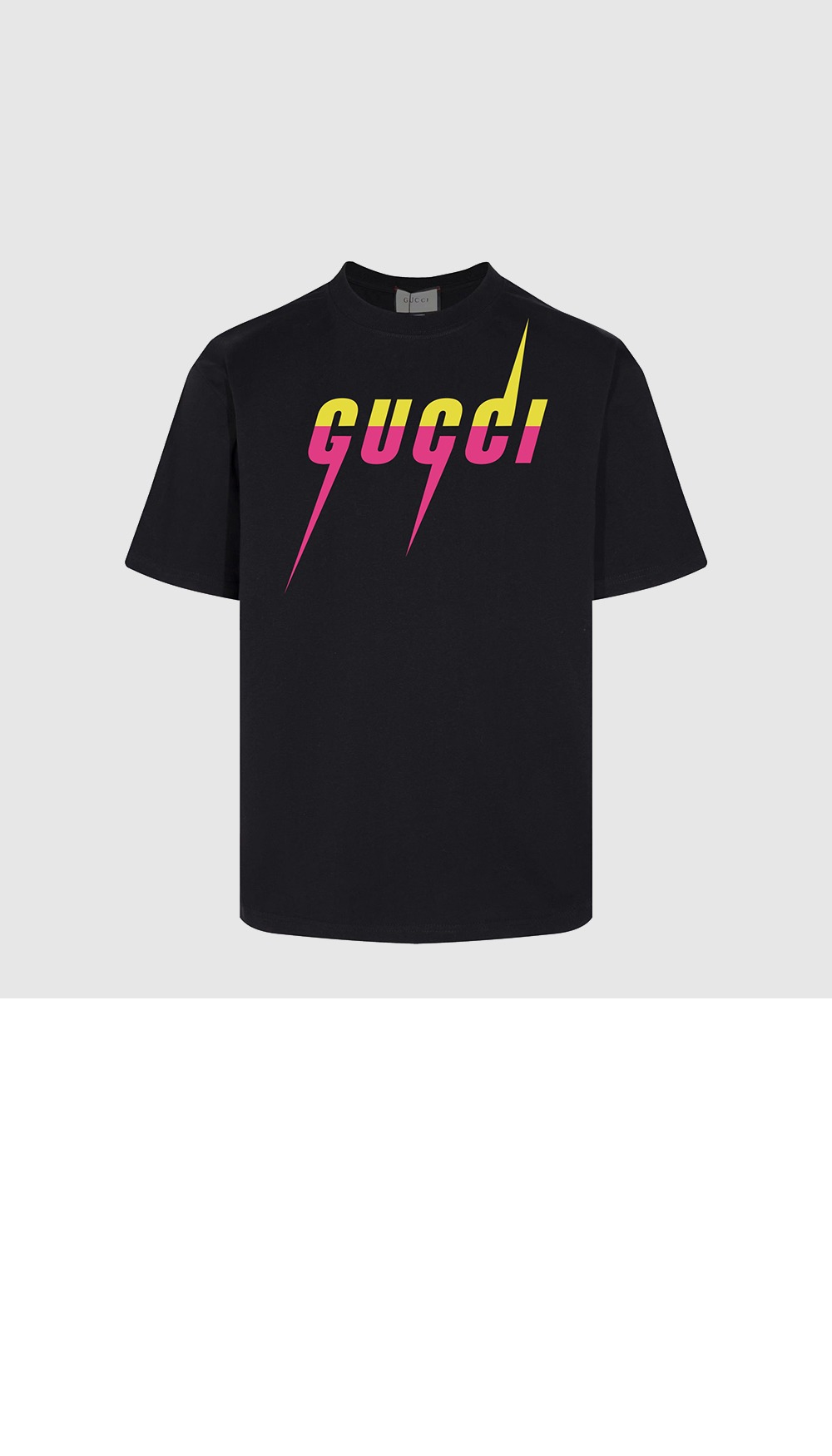 미러급레플리카사이트 | 명품레플리카 전문 쇼핑몰  | 퍼스트원 - 로고 프린트 반팔 > 구찌