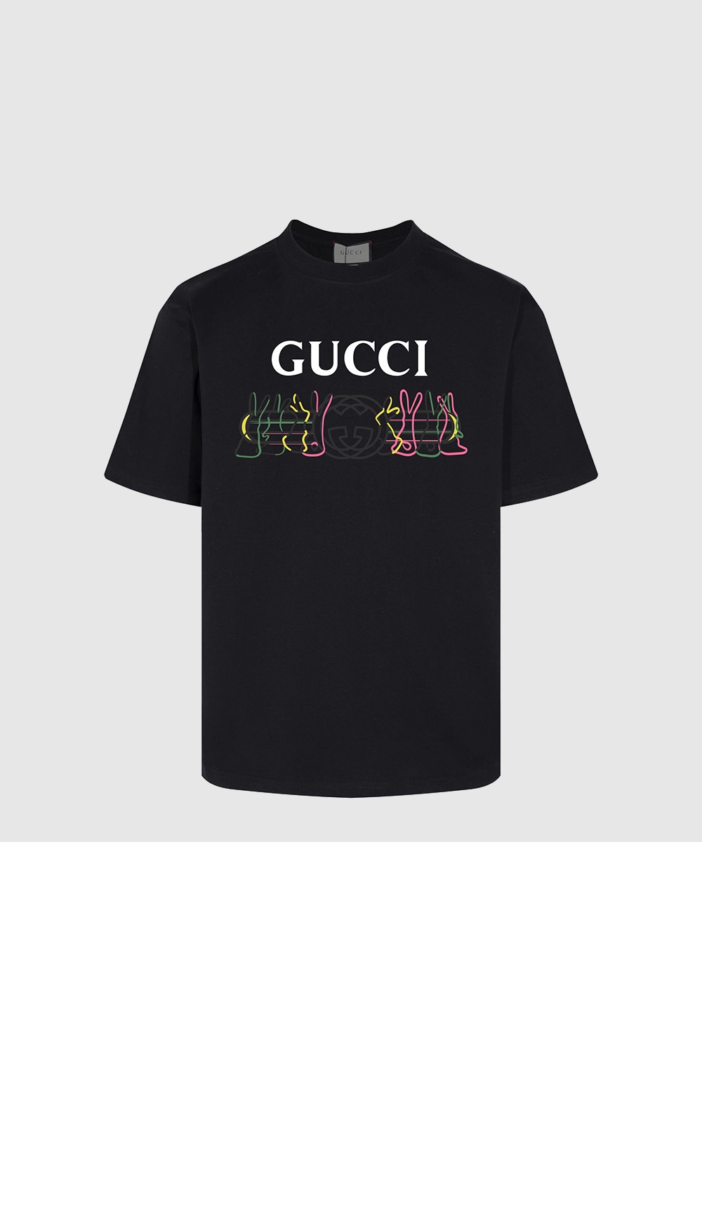 미러급레플리카사이트 | 명품레플리카 전문 쇼핑몰  | 퍼스트원 - 로고 프린트 반팔 > 구찌