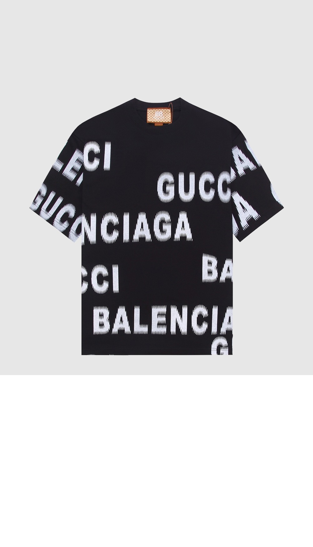 미러급레플리카사이트 | 명품레플리카 전문 쇼핑몰  | 퍼스트원 - 로고 프린트 반팔 > 구찌