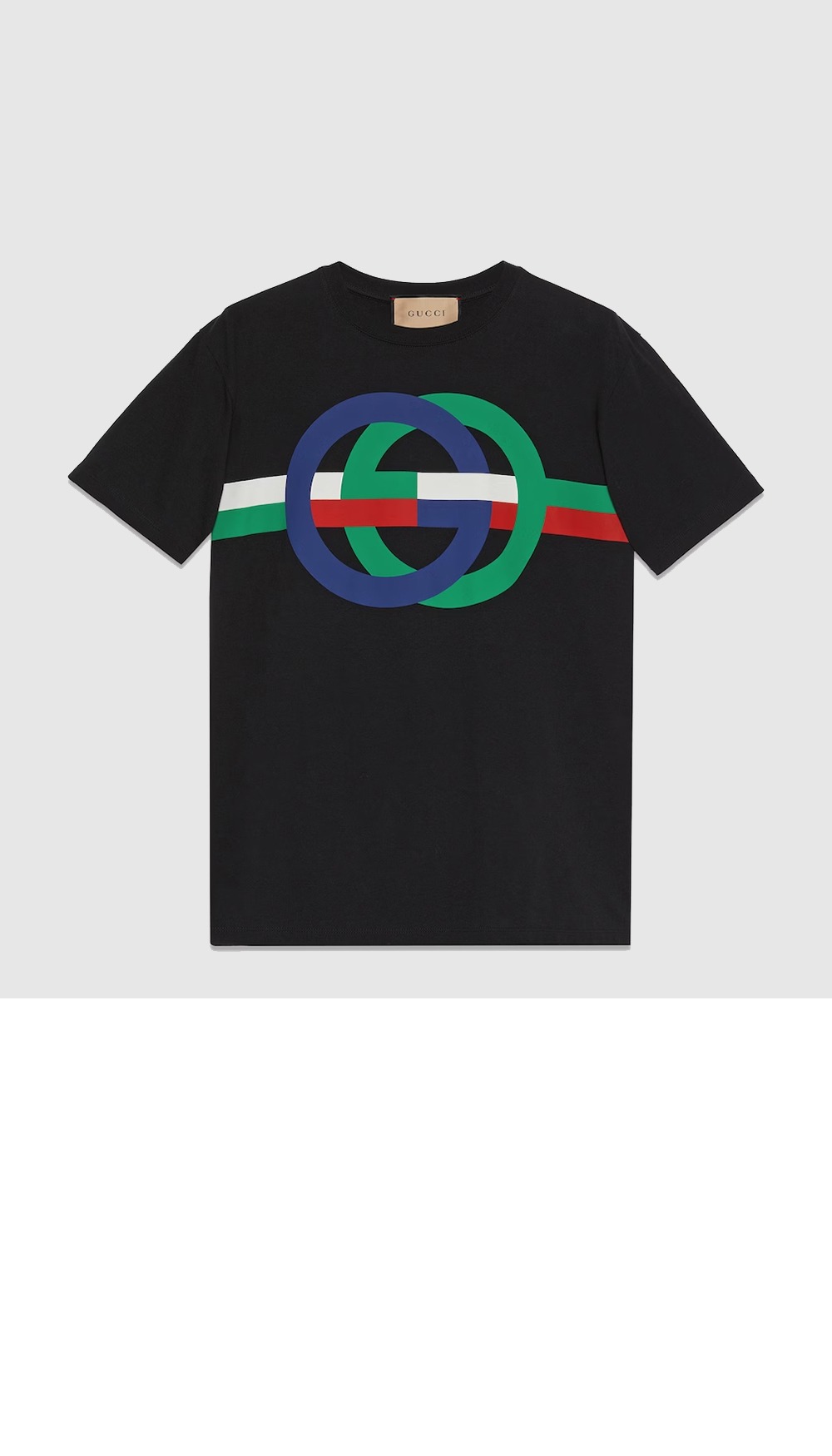 미러급레플리카사이트 | 명품레플리카 전문 쇼핑몰  | 퍼스트원 - 프린트 코튼 티셔츠 > 구찌