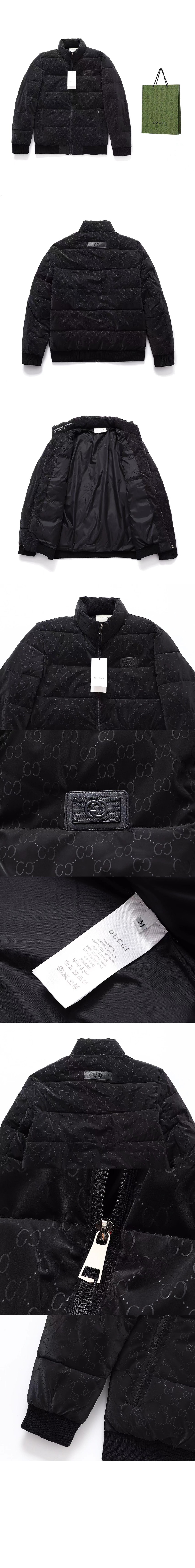 미러급레플리카사이트 | 명품레플리카 전문 쇼핑몰  | 퍼스트원 - 블랙 패딩 코트 > 구찌