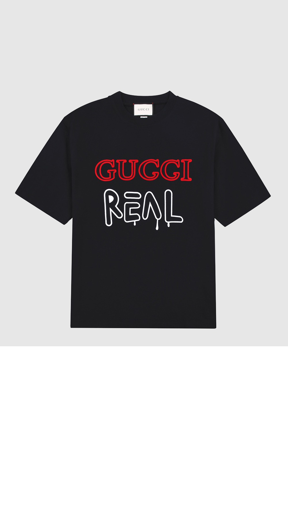 미러급레플리카사이트 | 명품레플리카 전문 쇼핑몰  | 퍼스트원 - 로고 프린트 반팔 > 구찌