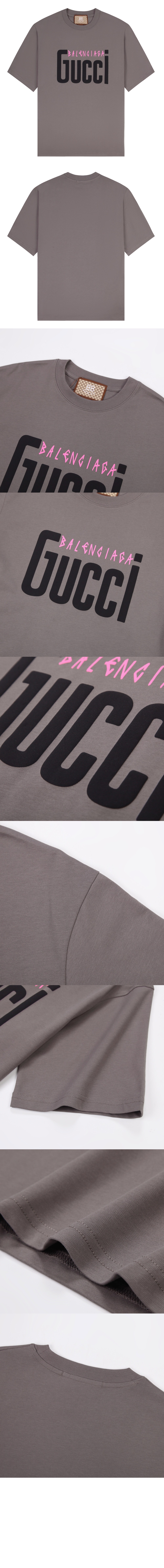 미러급레플리카사이트 | 명품레플리카 전문 쇼핑몰  | 퍼스트원 - 로고 프린트 반팔 > 구찌