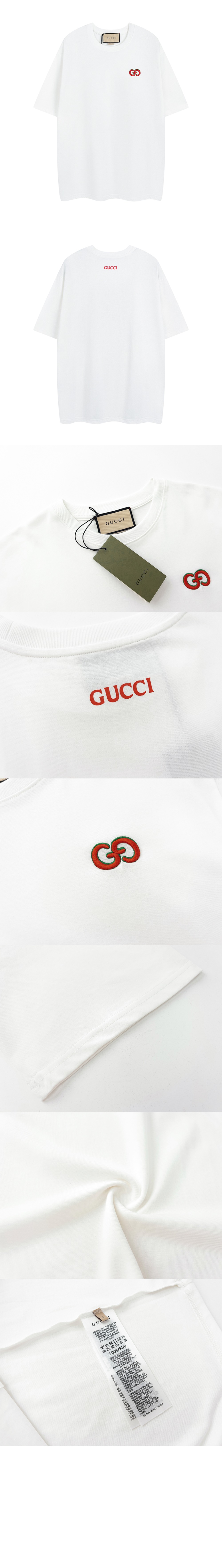 미러급레플리카사이트 | 명품레플리카 전문 쇼핑몰  | 퍼스트원 - 로고 프린트 반팔 > 구찌