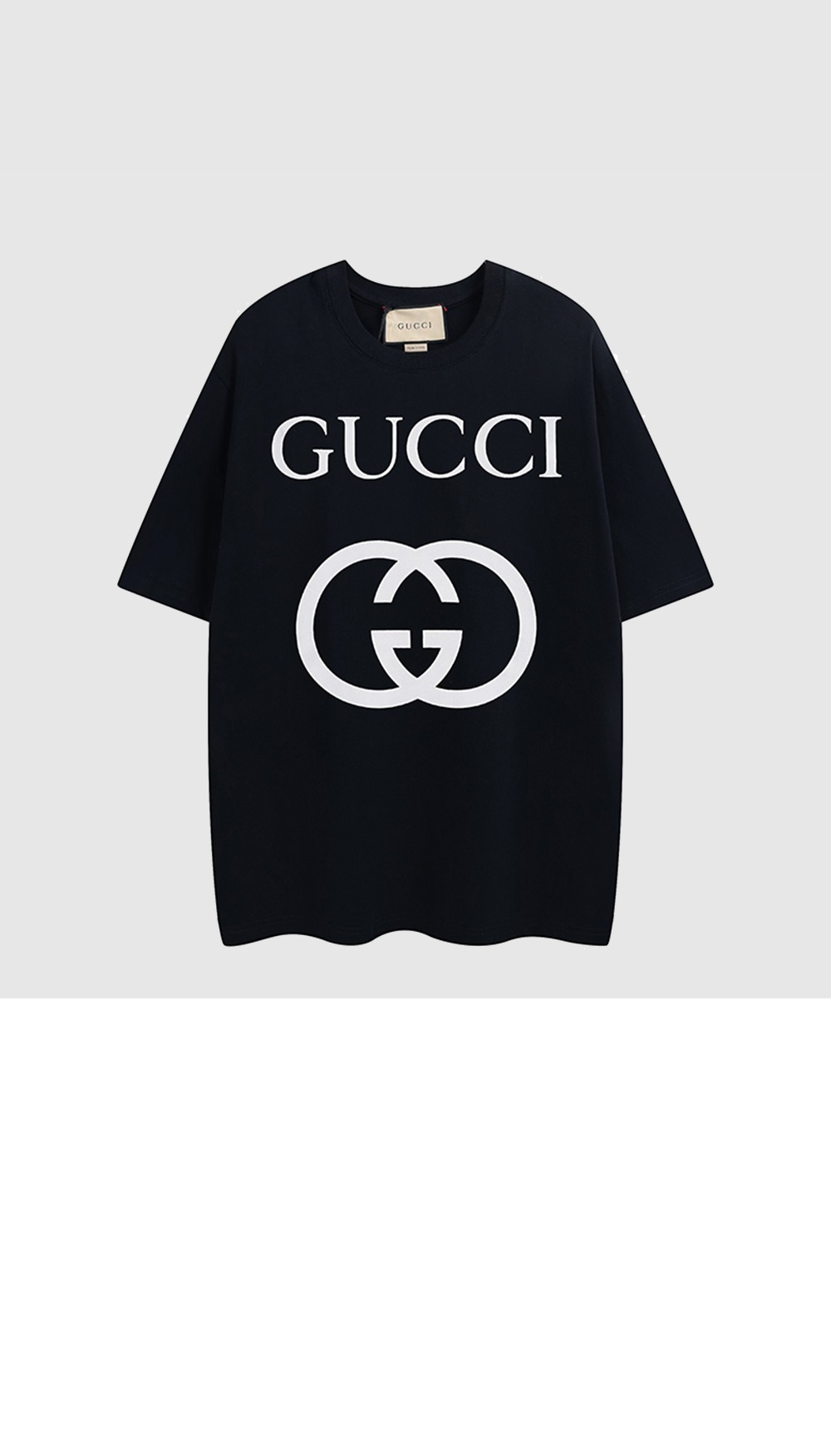 미러급레플리카사이트 | 명품레플리카 전문 쇼핑몰  | 퍼스트원 - 로고 프린트 반팔 > 구찌