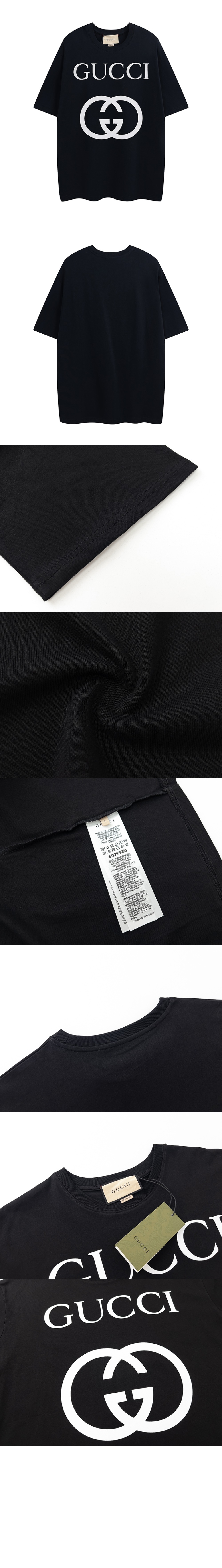 미러급레플리카사이트 | 명품레플리카 전문 쇼핑몰  | 퍼스트원 - 로고 프린트 반팔 > 구찌