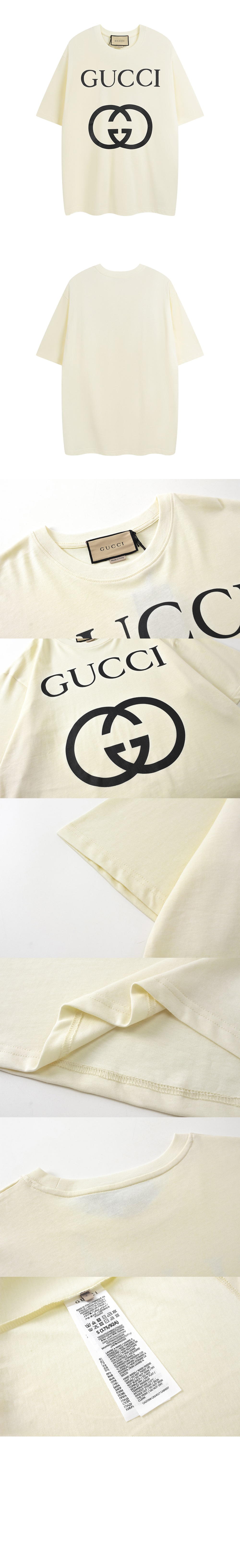 미러급레플리카사이트 | 명품레플리카 전문 쇼핑몰  | 퍼스트원 - 로고 프린트 반팔 > 구찌