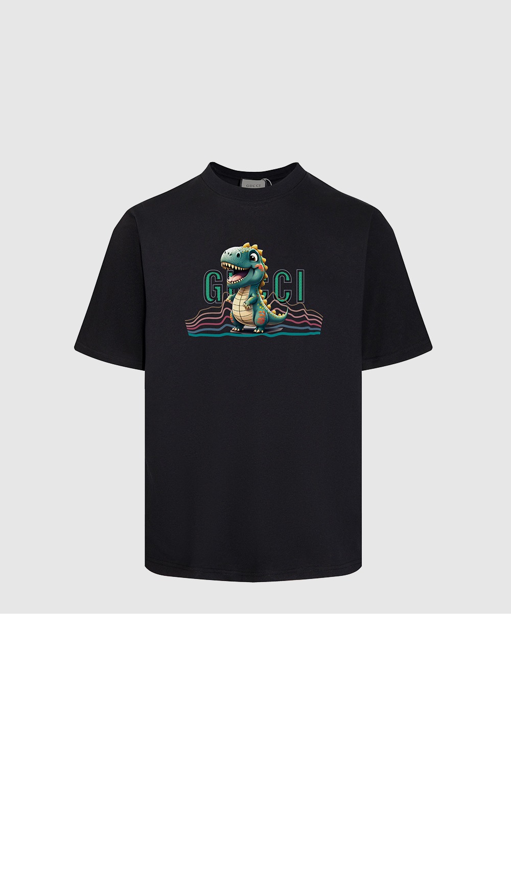 미러급레플리카사이트 | 명품레플리카 전문 쇼핑몰  | 퍼스트원 - 로고 프린트 반팔 > 구찌