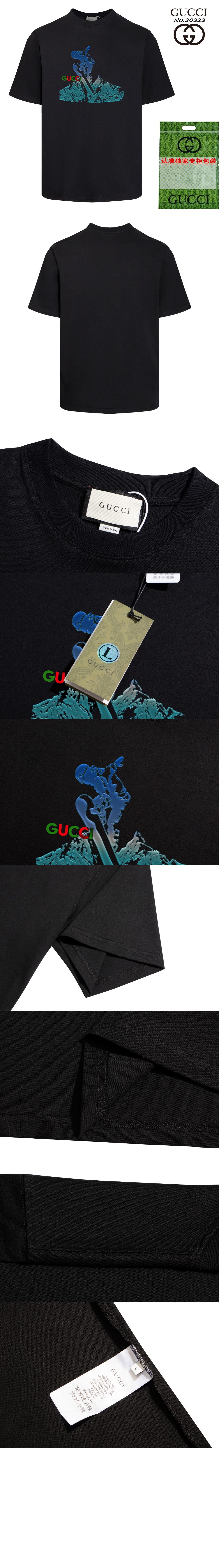 미러급레플리카사이트 | 명품레플리카 전문 쇼핑몰  | 퍼스트원 - 프린트 면 티셔츠 > 구찌