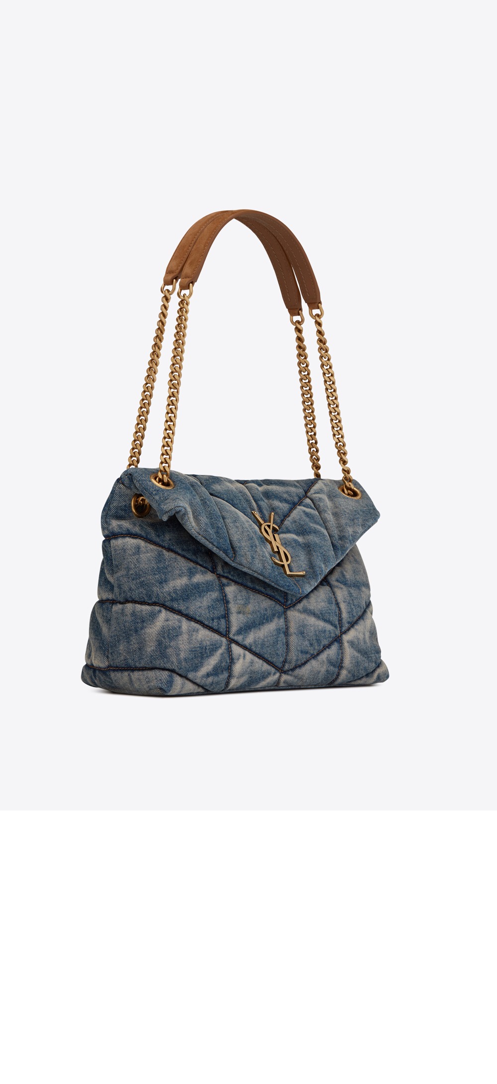 미러급레플리카사이트 | 명품레플리카 전문 쇼핑몰  | 퍼스트원 - 루루 푸퍼백 데님 미듐 577475 > 생로랑