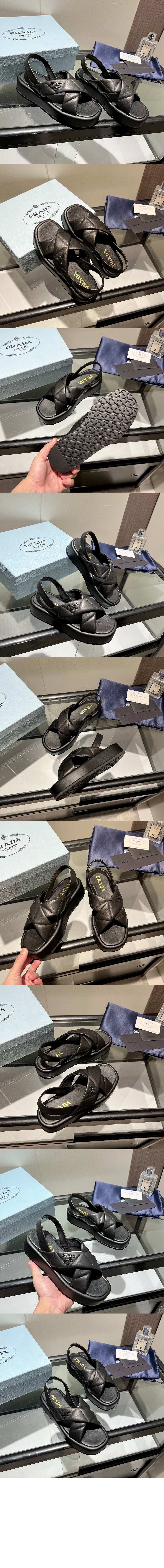 미러급레플리카사이트 | 명품레플리카 전문 쇼핑몰  | 퍼스트원 - 팅 나파 레더 플랫폼 샌들 1XZ749 > 프라다