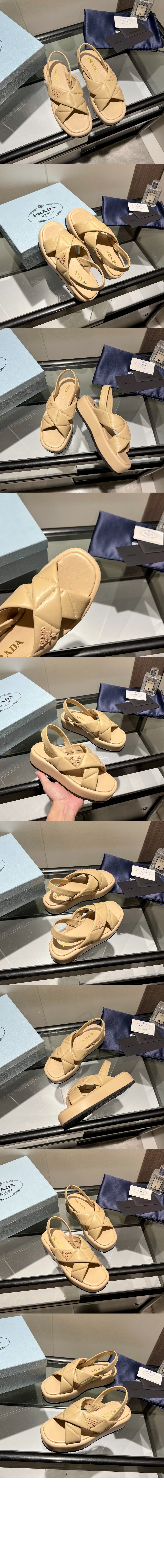 미러급레플리카사이트 | 명품레플리카 전문 쇼핑몰  | 퍼스트원 - 팅 나파 레더 플랫폼 샌들 1XZ749 > 프라다