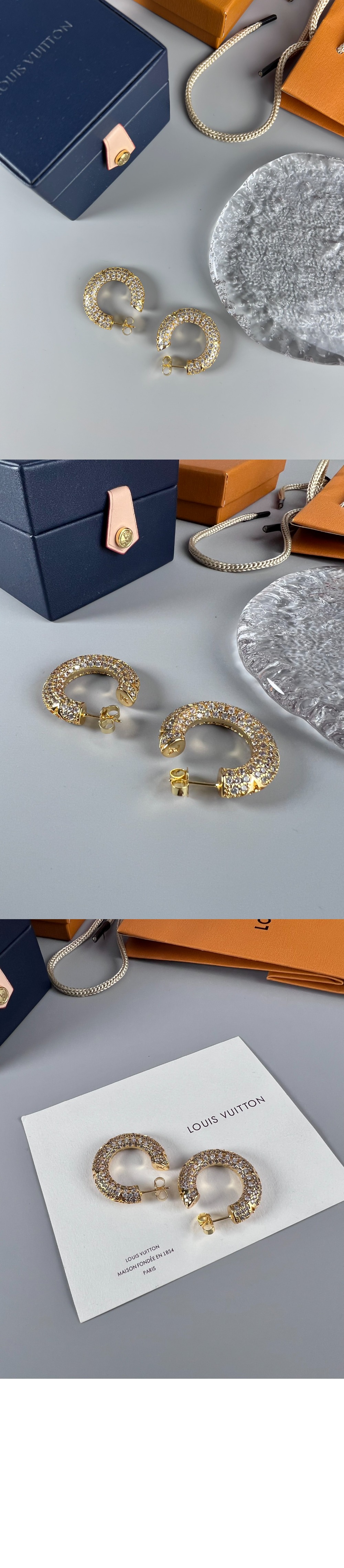 미러급레플리카사이트 | 명품레플리카 전문 쇼핑몰  | 퍼스트원 - LV 크라운 귀걸이 M01274 > 루이비통