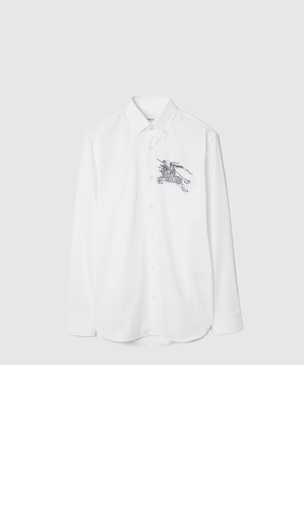 미러급레플리카사이트 | 명품레플리카 전문 쇼핑몰  | 퍼스트원 - 모노그램코튼 슬림핏 셔츠 > 버버리