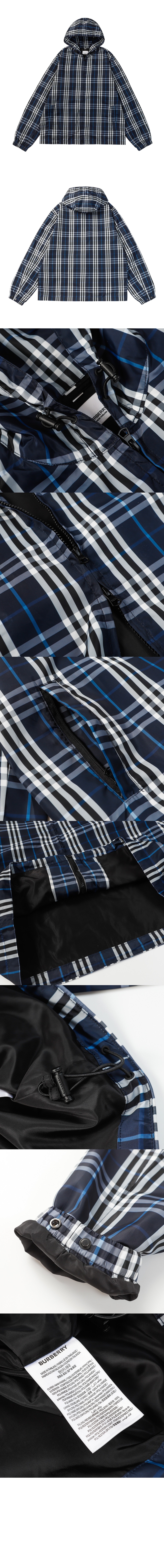 미러급레플리카사이트 | 명품레플리카 전문 쇼핑몰  | 퍼스트원 - 체크 나일론 재킷 > 버버리