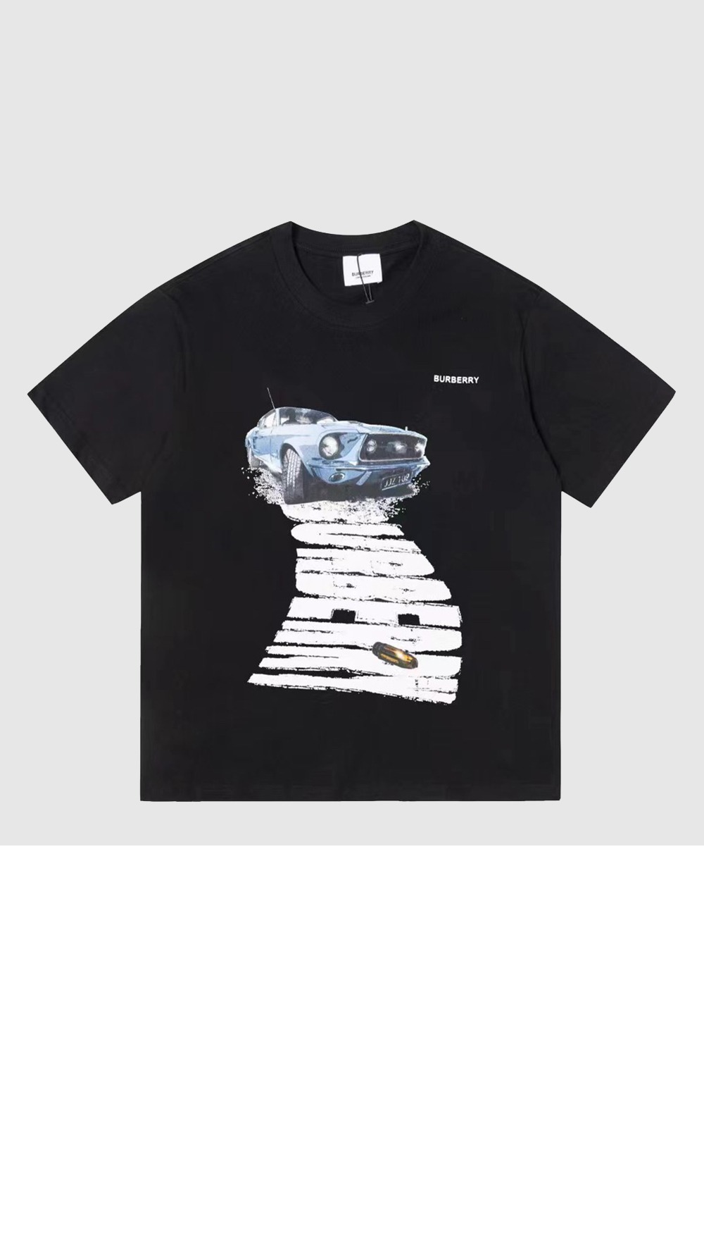 미러급레플리카사이트 | 명품레플리카 전문 쇼핑몰  | 퍼스트원 - 플라워 코튼 티셔츠 > 버버리