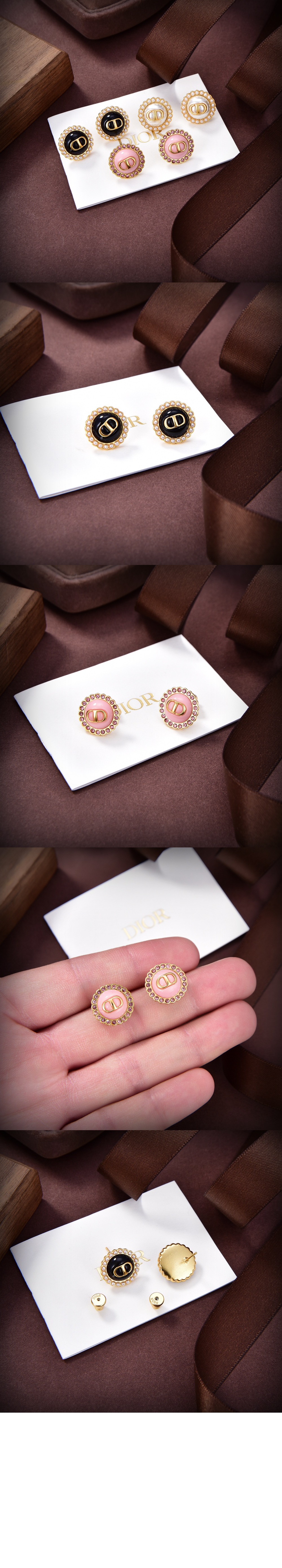 미러급레플리카사이트 | 명품레플리카 전문 쇼핑몰  | 퍼스트원 - Petit CD Baroque 스터드 귀걸이 E1835 > 디올