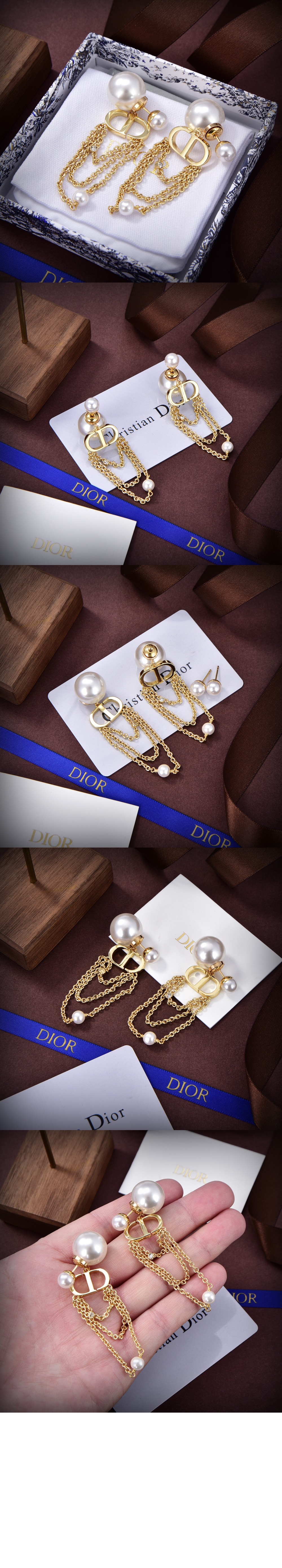 미러급레플리카사이트 | 명품레플리카 전문 쇼핑몰  | 퍼스트원 - Dior Tribales 귀걸이 E2422 > 디올