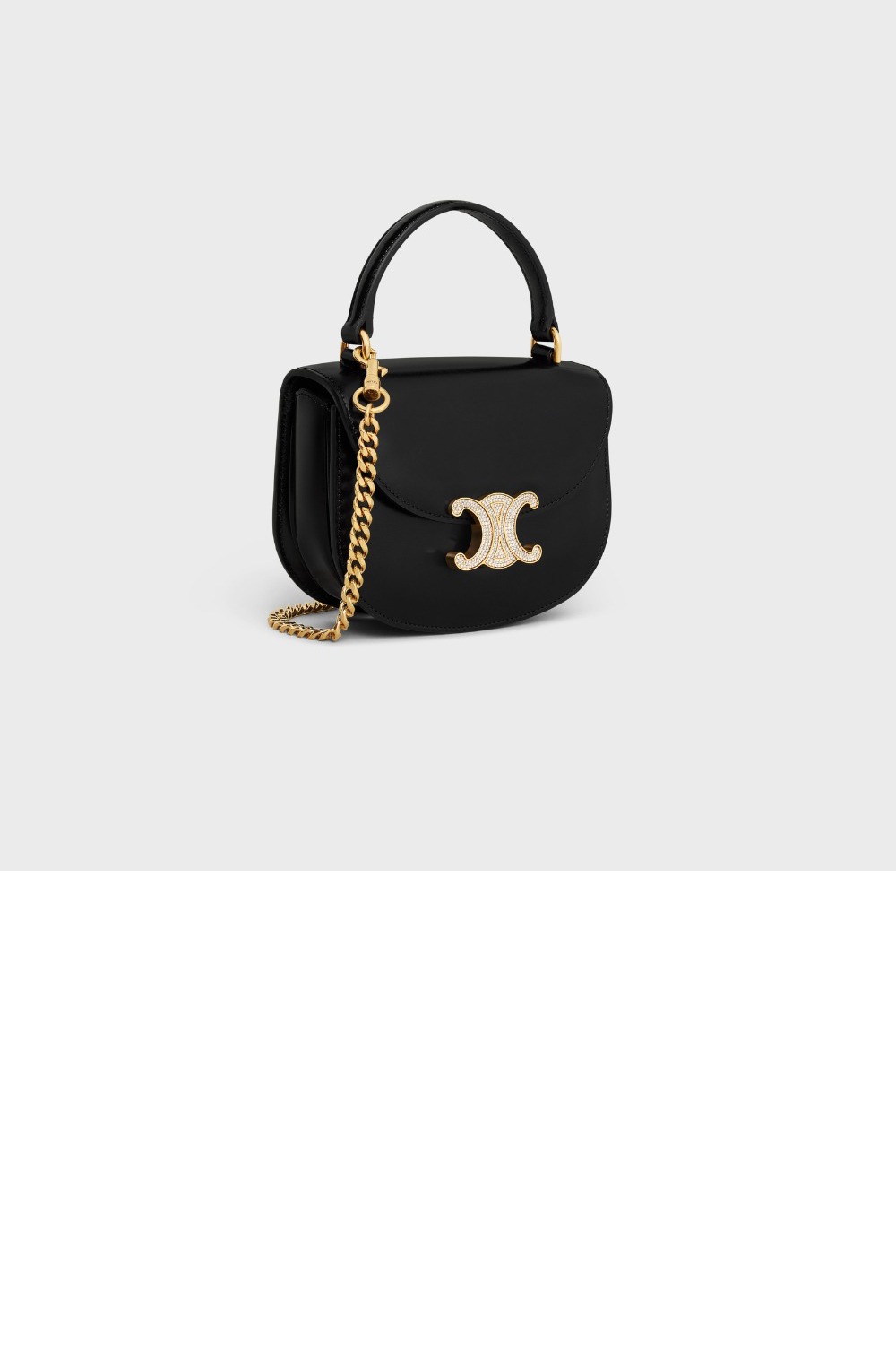 미러급레플리카사이트 | 명품레플리카 전문 쇼핑몰  | 퍼스트원 - 스트라스 트리오페 미니 체인 베사체 10L613 > 셀린느