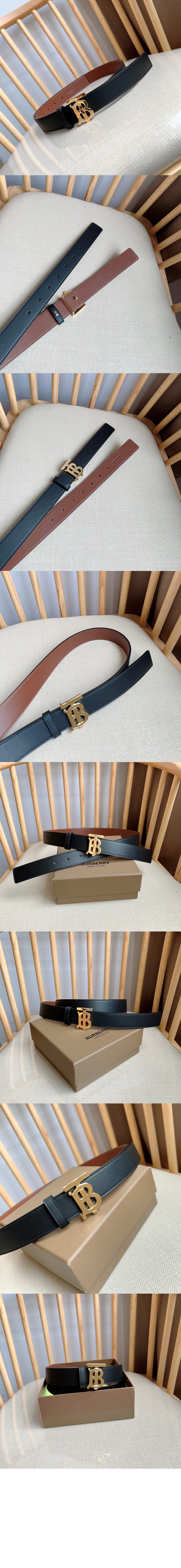 미러급레플리카사이트 | 명품레플리카 전문 쇼핑몰  | 퍼스트원 - 레더 리버시블 TB 벨트 80525301 > 버버리