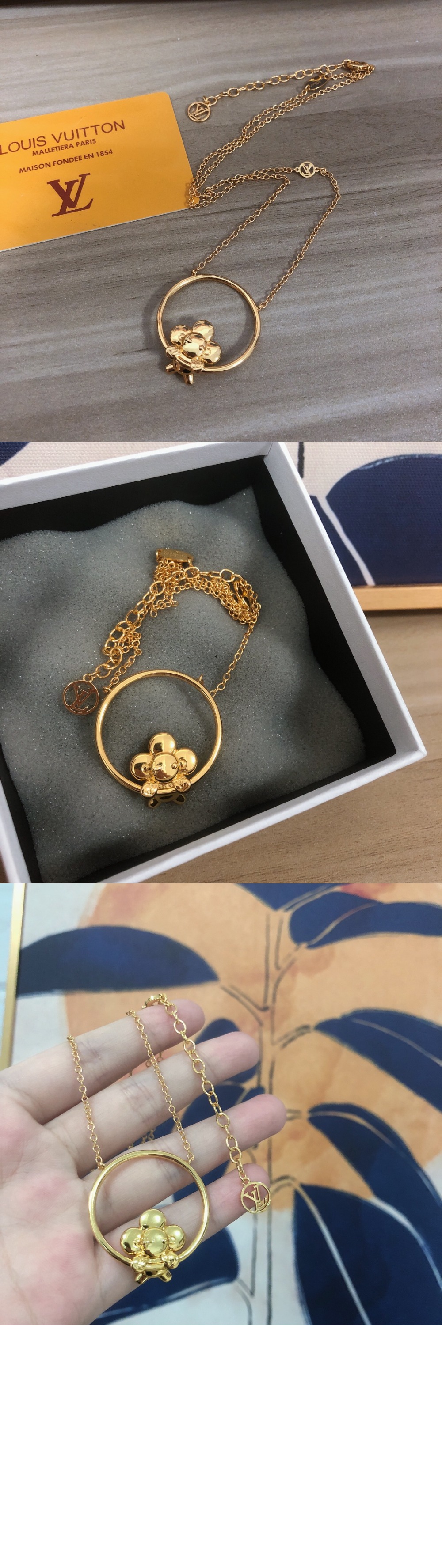 미러급레플리카사이트 | 명품레플리카 전문 쇼핑몰  | 퍼스트원 - 비비안 스윙잉 목걸이 M00799 > 루이비통