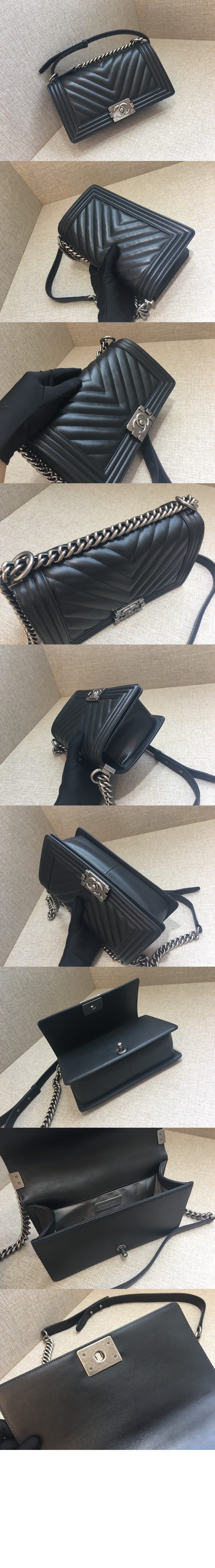 미러급레플리카사이트 | 명품레플리카 전문 쇼핑몰  | 퍼스트원 - 쉐브론 보이백 램스킨 미듐 A67086 > 샤넬