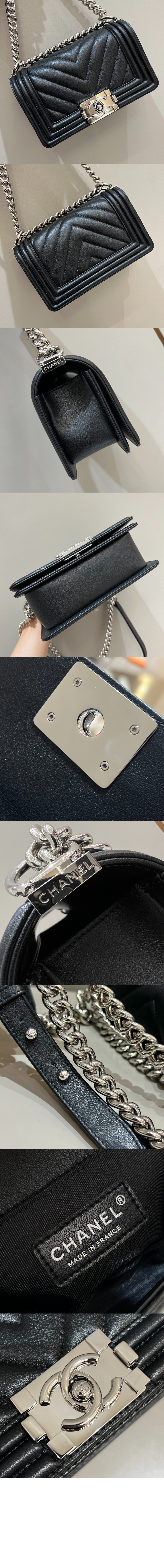 미러급레플리카사이트 | 명품레플리카 전문 쇼핑몰  | 퍼스트원 - 쉐브론 보이백 램스킨 스몰 A67085 > 샤넬
