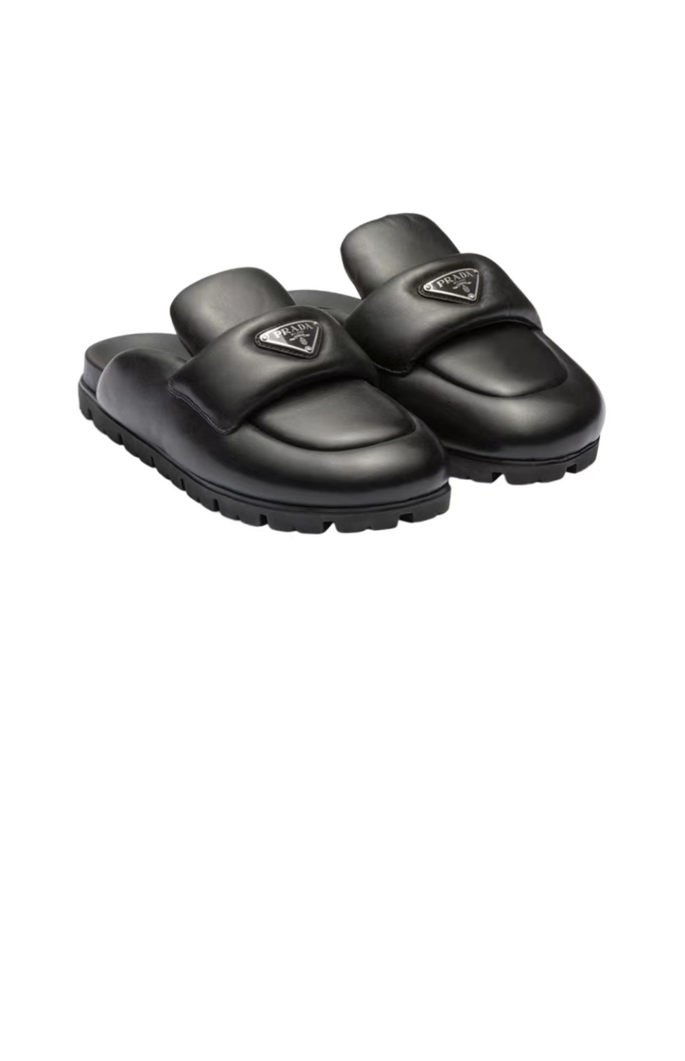 미러급레플리카사이트 | 명품레플리카 전문 쇼핑몰  | 퍼스트원 - 다 패딩 나파 뮬 1S084N > 프라다