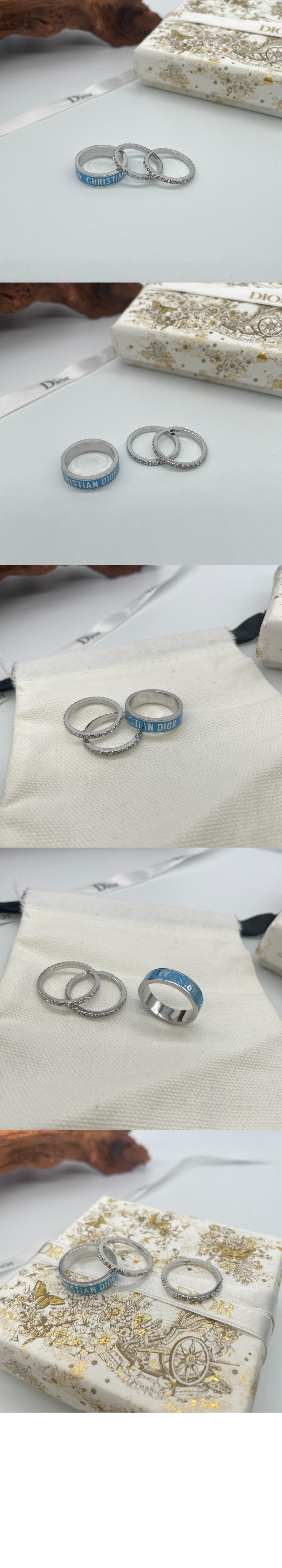 미러급레플리카사이트 | 명품레플리카 전문 쇼핑몰  | 퍼스트원 - Dior Code 반지 세트 R1256 > 디올