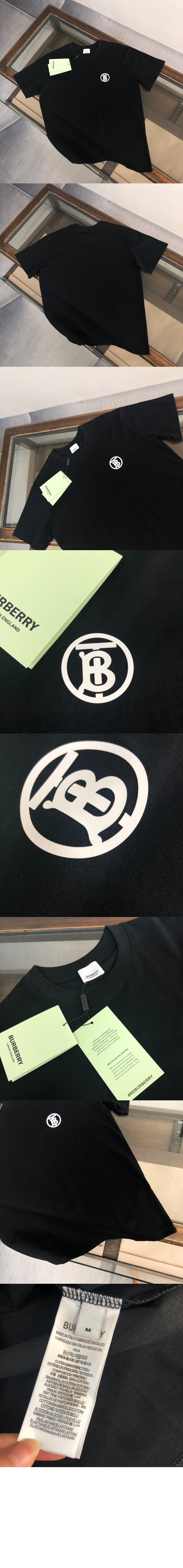 미러급레플리카사이트 | 명품레플리카 전문 쇼핑몰  | 퍼스트원 - 로고 코튼 티셔츠 > 버버리