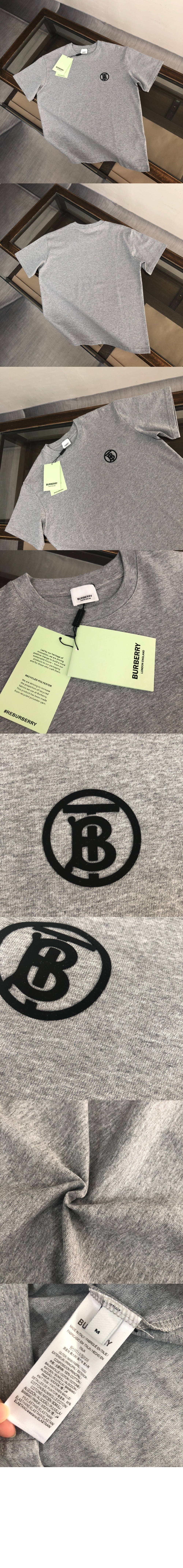 미러급레플리카사이트 | 명품레플리카 전문 쇼핑몰  | 퍼스트원 - 로고 코튼 티셔츠 > 버버리