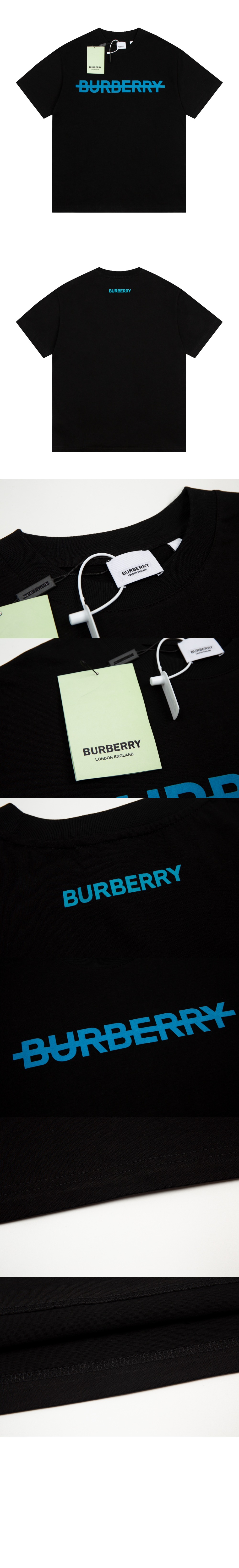 미러급레플리카사이트 | 명품레플리카 전문 쇼핑몰  | 퍼스트원 - 로고 코튼 티셔츠 > 버버리