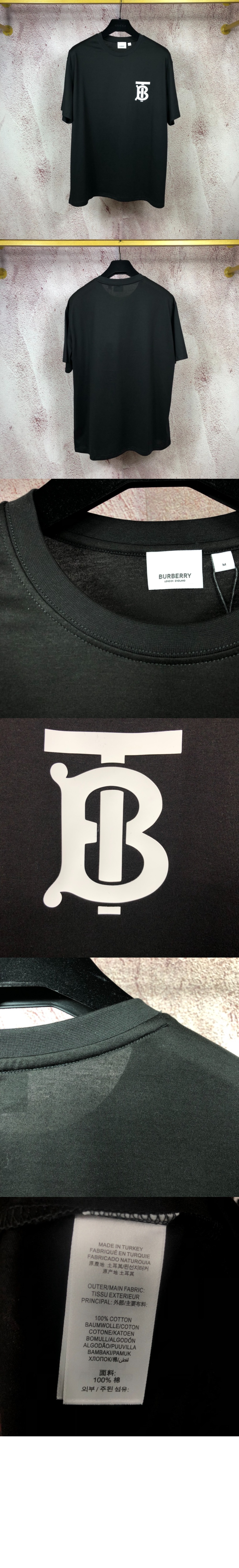 미러급레플리카사이트 | 명품레플리카 전문 쇼핑몰  | 퍼스트원 - 로고 코튼 티셔츠 > 버버리