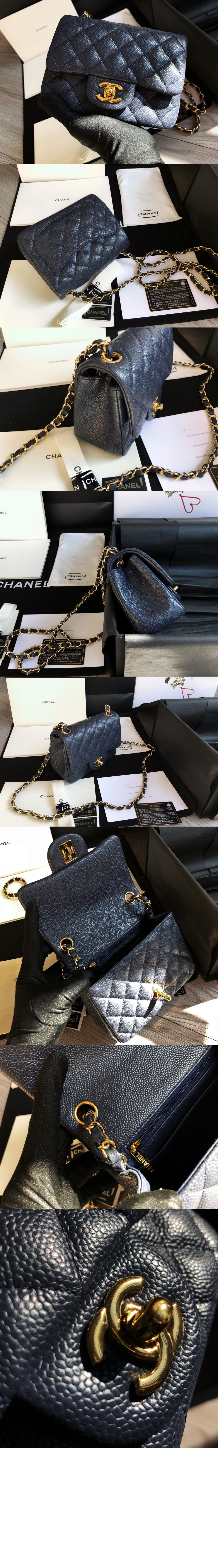 미러급레플리카사이트 | 명품레플리카 전문 쇼핑몰  | 퍼스트원 - 클래식 캐비어 쁘띠삭 인기색상 A35200 > 샤넬