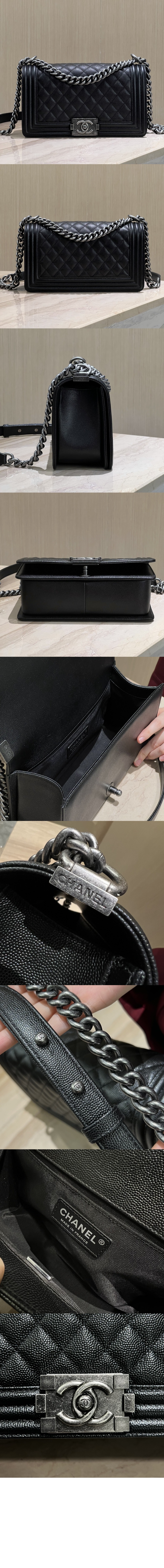 미러급레플리카사이트 | 명품레플리카 전문 쇼핑몰  | 퍼스트원 - 보이백 캐비어 미듐 A67086 > 샤넬